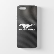 Load image into Gallery viewer, Ford Mustang Shelby Cobra Carbon Fiber iPhone Case FREE Shipping Worldwide!!