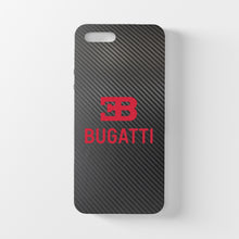 Load image into Gallery viewer, Tesla Bugatti Hyundai Infinity Carbon Fiber iPhone Case FREE Shipping Worldwide!!