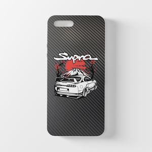 Toyota Supra MK4 MK5 Carbon Fiber iPhone Case FREE Shipping Worldwide!!