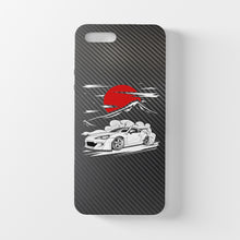 Load image into Gallery viewer, JDM Carbon Fiber iPhone Case FREE Shipping Worldwide!!