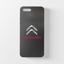 Load image into Gallery viewer, Volvo Saab Citroen Peugeot Carbon Fiber iPhone Case FREE Shipping Worldwide!!