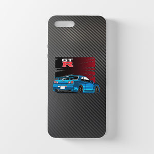 Nissan GTR R34 Skyline JDM Carbon Fiber iPhone Case FREE Shipping Worldwide!!