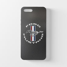 Load image into Gallery viewer, Ford Mustang Shelby Cobra Carbon Fiber iPhone Case FREE Shipping Worldwide!!