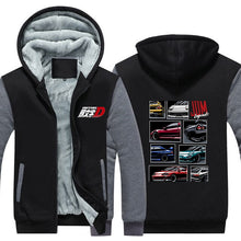 Laden Sie das Bild in den Galerie-Viewer, JDM Initial D Hoodie Sweatshirt