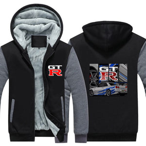 Nissan GT-R R34 Fast & Furious Hoodie FREE Shipping Worldwide!!