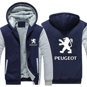 Peugeot Zipper Hoodie Sweatshirt Jacket Long Sleeve Jumper Premium Quality T-shirt Hat Clothing Apparel RCZ 208 308 GTI 408 508 2008 3008 5008 FREE Shipping Worldwide