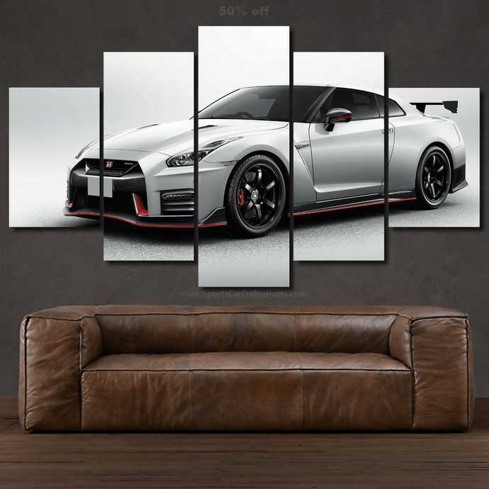 GT-R R35 Nismo Canvas 3/5pcs FREE Shipping Worldwide!! - Sports Car Enthusiasts