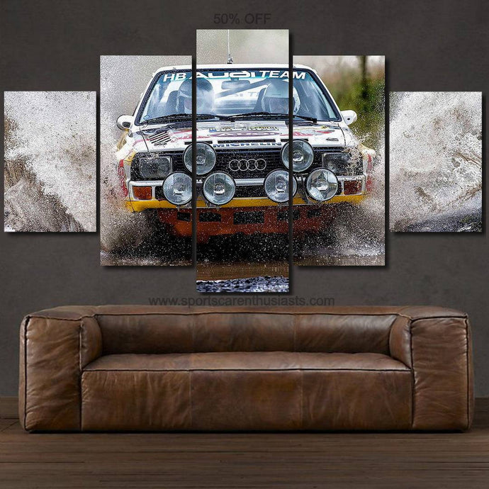 Audi S1 Quattro Canvas FREE Shipping Worldwide!! - Sports Car Enthusiasts