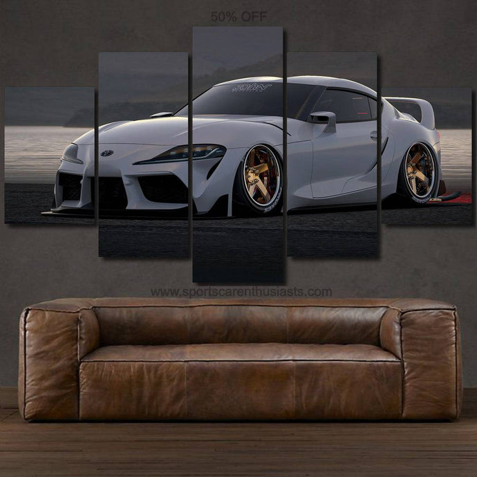 Toyota Supra MK5 Canvas FREE Shipping Worldwide!! - Sports Car Enthusiasts