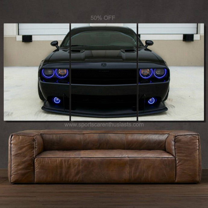 Dodge Challenger Canvas FREE Shipping Worldwide!! - Sports Car Enthusiasts