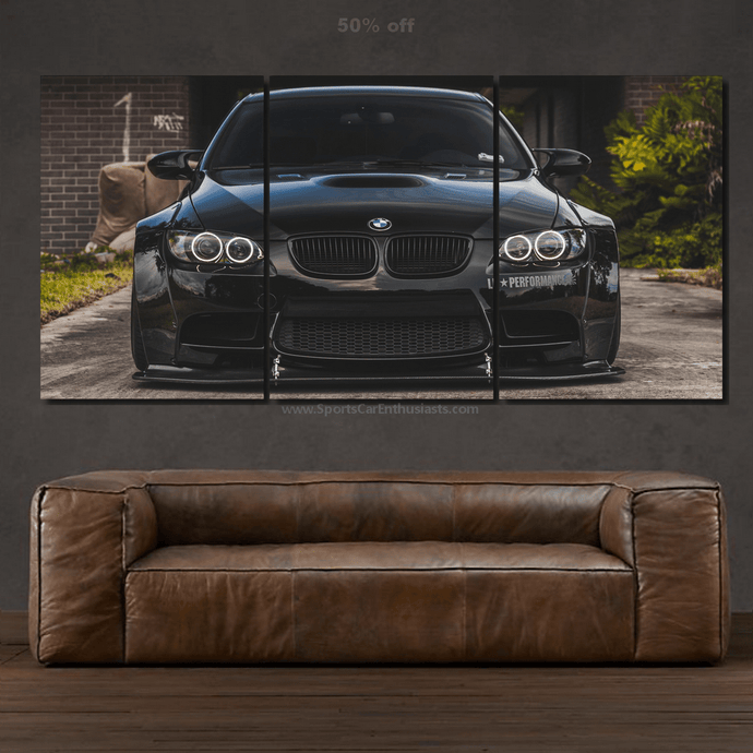 BMW M3 Canvas 3/5pcs FREE Shipping Worldwide!! - Sports Car Enthusiasts