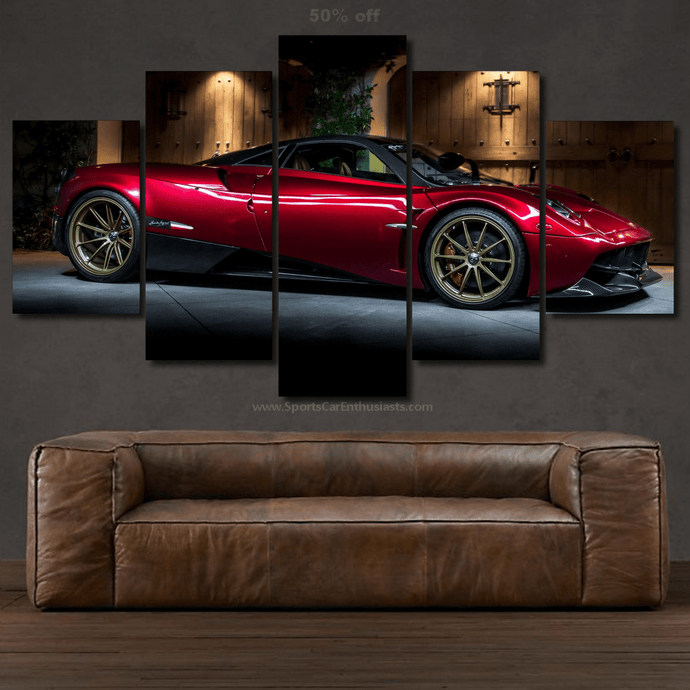 Pagani Huayra 3/5pcs Canvas FREE Shipping Worldwide!! - Sports Car Enthusiasts