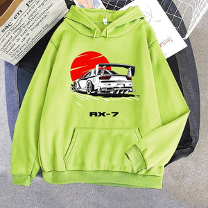 Mazda RX7 Hoodie FREE Shipping Worldwide!! - Sports Car Enthusiasts