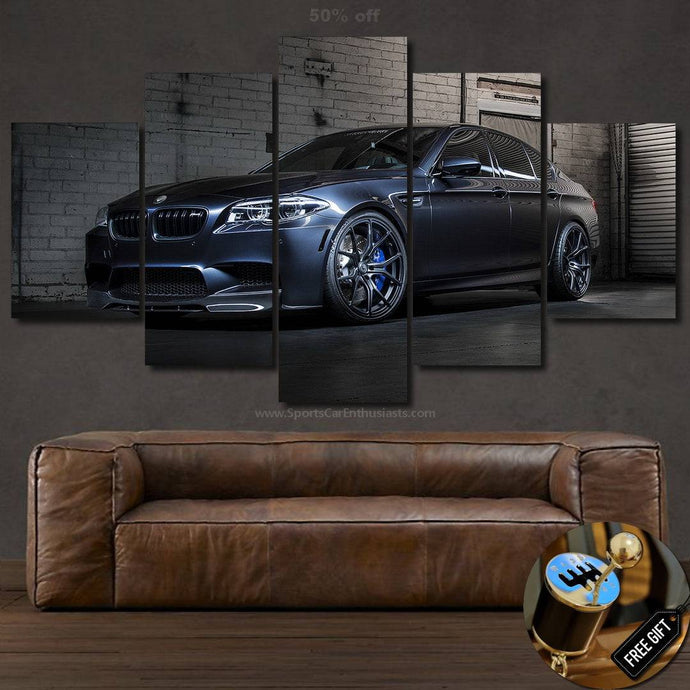 BMW M5 Canvas FREE Shipping Worldwide!! - Sports Car Enthusiasts