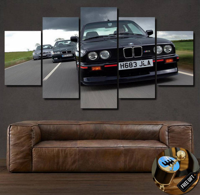 BMW M3 Canvas 3/5pcs FREE Shipping Worldwide!! - Sports Car Enthusiasts