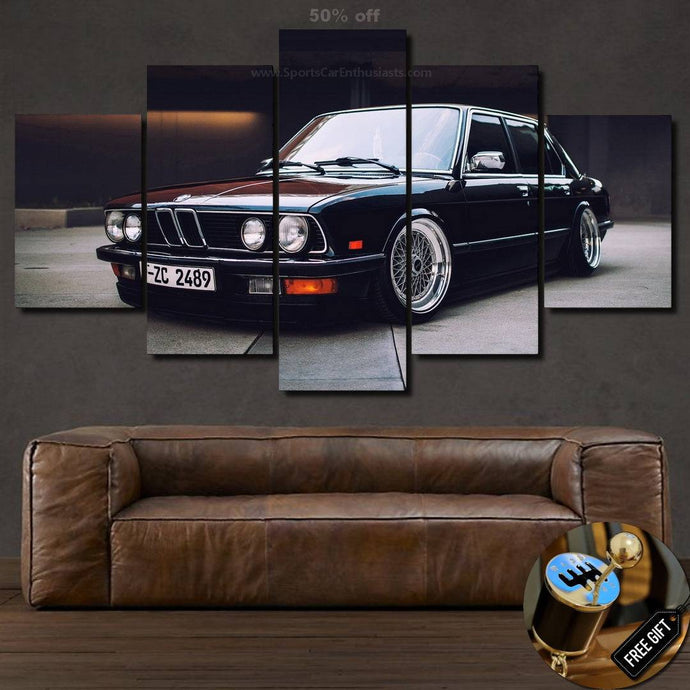 BMW E21 Canvas 3/5pcs FREE Shipping Worldwide!! - Sports Car Enthusiasts