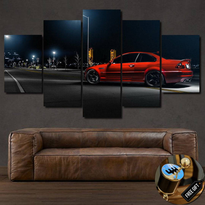 BMW M3 Canvas 3/5pcs FREE Shipping Worldwide!! - Sports Car Enthusiasts