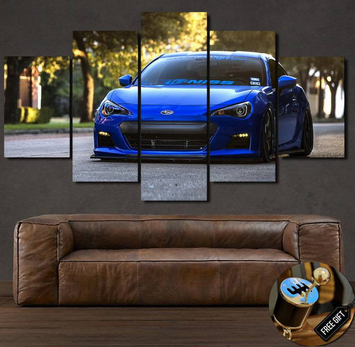 Subaru BRZ Canvas 3/5pcs FREE Shipping Worldwide!! - Sports Car Enthusiasts