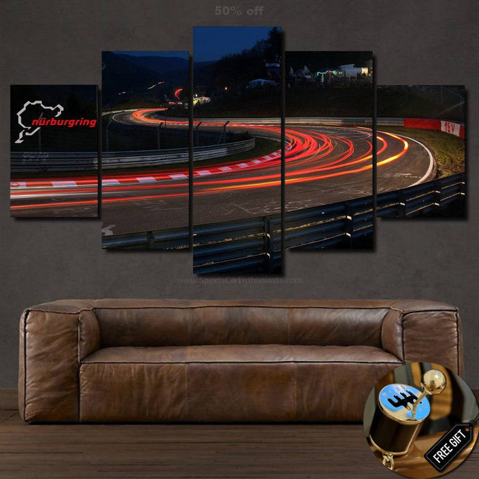 Nurburgring Canvas FREE Shipping Worldwide!! - Sports Car Enthusiasts