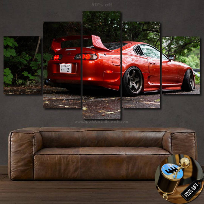 Toyota Supra MK4 Canvas FREE Shipping Worldwide!! - Sports Car Enthusiasts