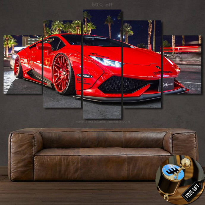 Lamborghini Canvas 3/5pcs FREE Shipping Worldwide!! - Sports Car Enthusiasts