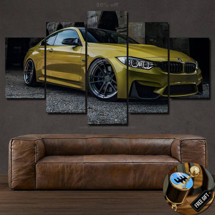 BMW M4 Canvas FREE Shipping Worldwide!! - Sports Car Enthusiasts