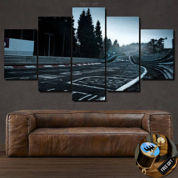 Nurburgring Canvas FREE Shipping Worldwide!! - Sports Car Enthusiasts