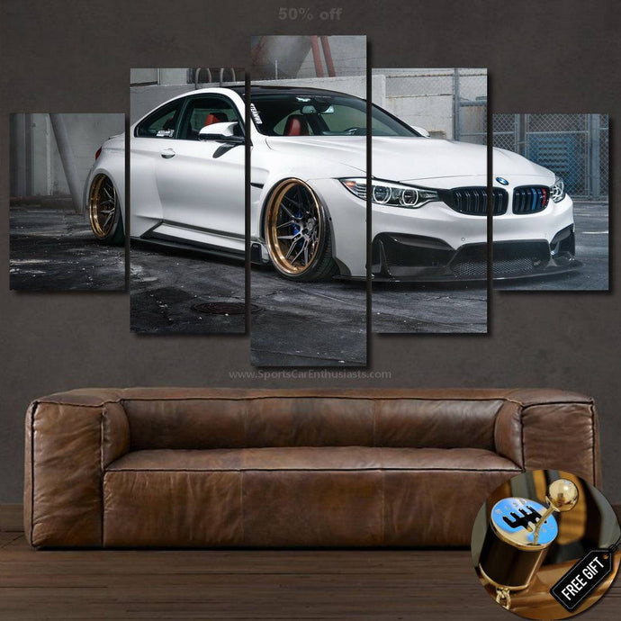 BMW M4 Canvas FREE Shipping Worldwide!! - Sports Car Enthusiasts