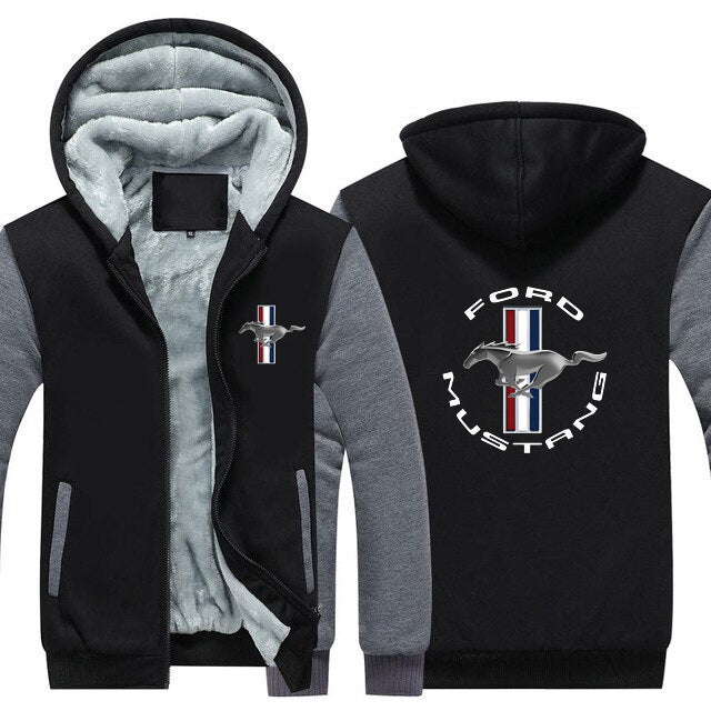 Mustang zip up hoodie online