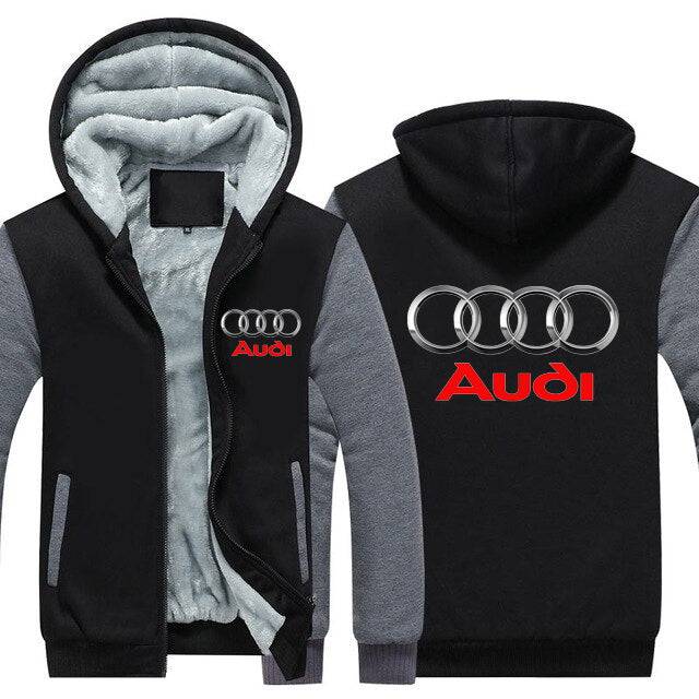 Audi Logo Sweatshirt Sports Car Enthusiasts